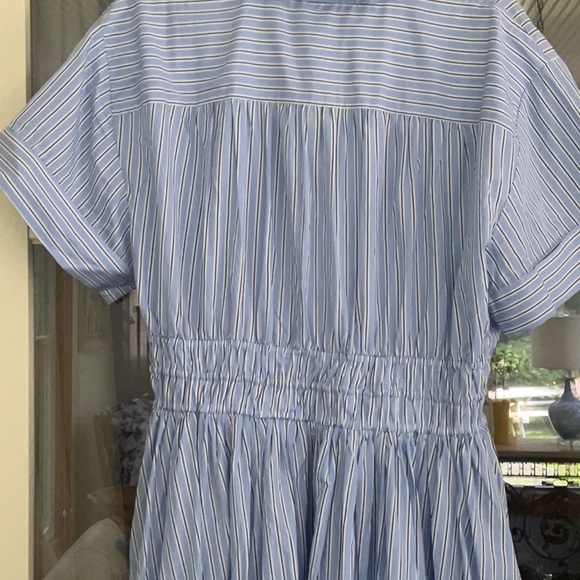 J. Crew Elena striped shirt dress - Picture 3 of 4